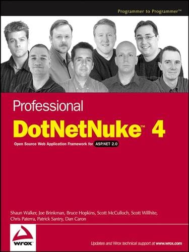 Tapa de Professional DotNetNuke 4