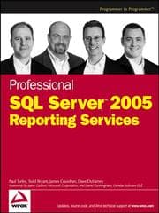 Tapa de Professional SQL Server 2005 Reporting Services