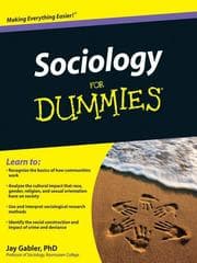 Tapa de Sociology For Dummies