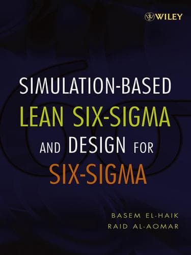 Tapa de Simulation-based Lean Six-Sigma and Design for Six-Sigma