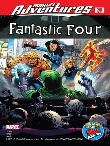 Tapa de Marvel Adventures Fantastic Four