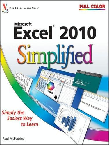 Tapa de Excel 2010 Simplified