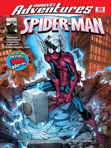 Tapa de Marvel Adventures Spider-Man