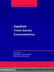 Tapa de Applied Time Series Econometrics