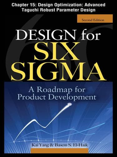 Tapa de Design Optimization: Advanced Taguchi