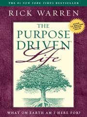 Tapa de The Purpose Driven Life
