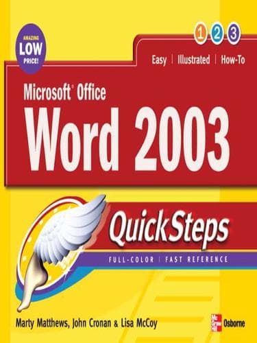 Tapa de Microsoft® Office Word 2003