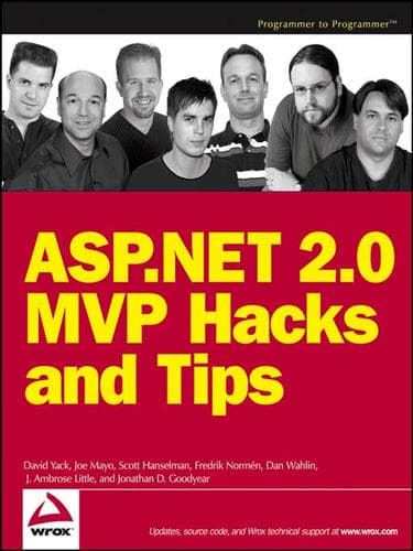 Tapa de ASP.NET 2.0 MVP Hacks and Tips
