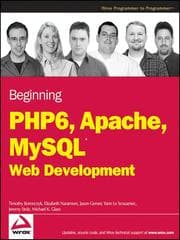 Tapa de Beginning PHP 6, Apache, MySQL 6 Web Development