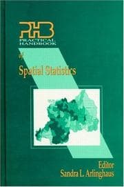 Tapa de Practical handbook of spatial statistics