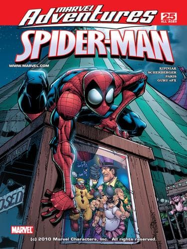 Tapa de Marvel Adventures Spider-Man