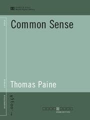 Tapa de Common Sense