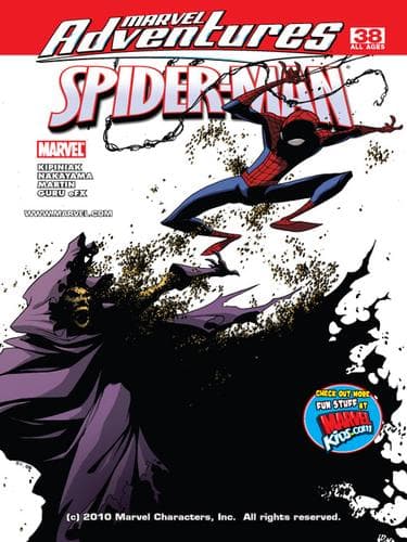 Tapa de Marvel Adventures Spider-Man