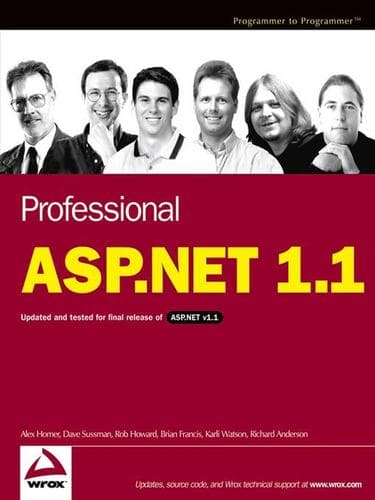 Tapa de Professional ASP.NET 1.1