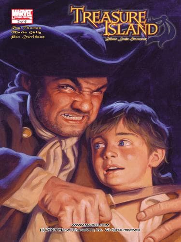 Tapa de Marvel Illustrated: Treasure Island