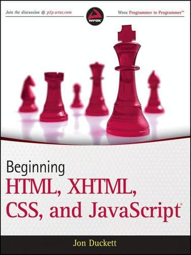 Tapa de Beginning HTML, XHTML, CSS, and JavaScript