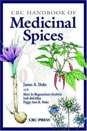 Tapa de CRC Handbook of Medicinal Spices