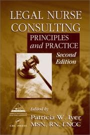 Tapa de Legal nurse consulting