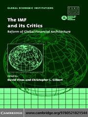 Tapa de The IMF and its Critics