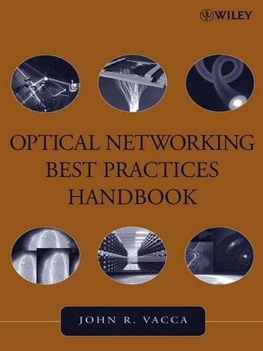 Tapa de Optical Networking Best Practices Handbook