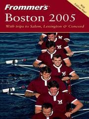 Tapa de Frommer's Boston 2005
