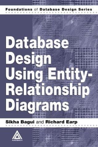 Tapa de Database design using entity-relationship diagrams