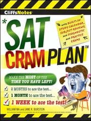 Tapa de CliffsNotes SAT Cram Plan