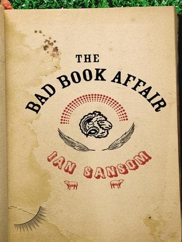 Tapa de The Bad Book Affair