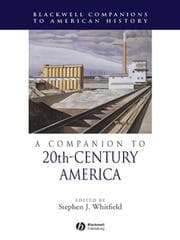 Tapa de A Companion to 20th-Century America