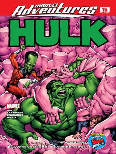 Tapa de Marvel Adventures Hulk