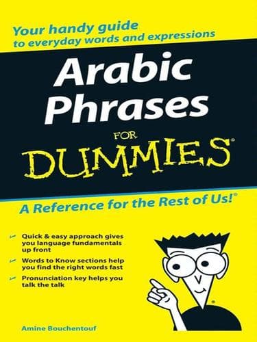 Tapa de Arabic Phrases For Dummies®