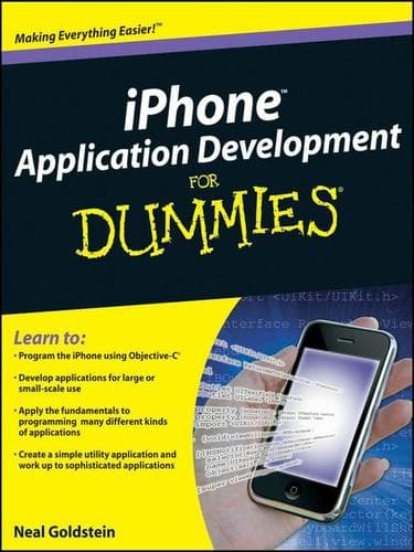 Tapa de iPhone Application Development For Dummies