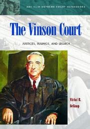 Tapa de The Vinson Court