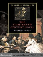 Tapa de The Cambridge Companion to the Eighteenth-Century Novel