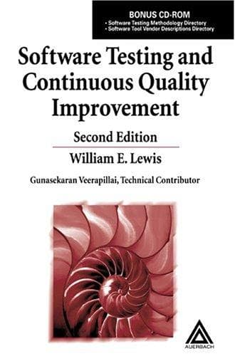 Tapa de Software Testing and Continuous Quality Improvement
