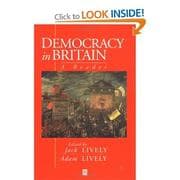 Tapa de Democracy in Britain