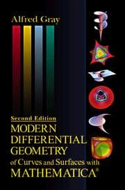 Tapa de Modern differential geometry of curves and surfaces with Mathematica