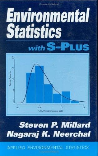 Tapa de Environmental Statistics with S-PLUS (Crc Applied Environmental Statistics Series)
