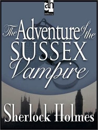 Tapa de Sherlock Holmes the Adventure of the Sussex Vampire