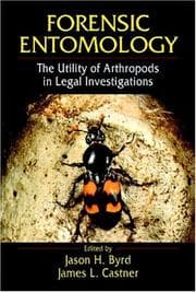 Tapa de Forensic entomology