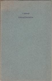 Tapa de Straatnamen