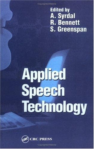 Tapa de Applied speech technology