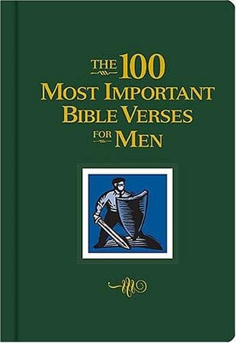 Tapa de 100 most important Bible verses for men