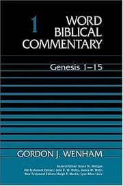Tapa de Word Biblical Commentary Vol. 1 Genesis 1-15  (wenham) 406pp