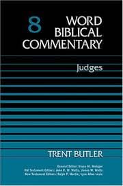 Tapa de Judges (Word Biblical Commentary)