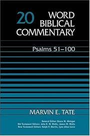 Tapa de Word Biblical Commentary Vol. 20, Psalms 51-100  (tate), 608pp