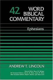 Tapa de Word Biblical Commentary Vol. 42, Ephesians