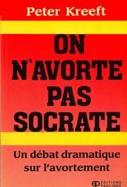 Tapa de On n'avorte pas socrate