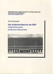 Tapa de Das Aussenministerium der DDR