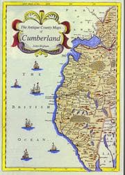 Tapa de The antique county maps of Cumberland